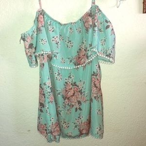 Floral print shirt